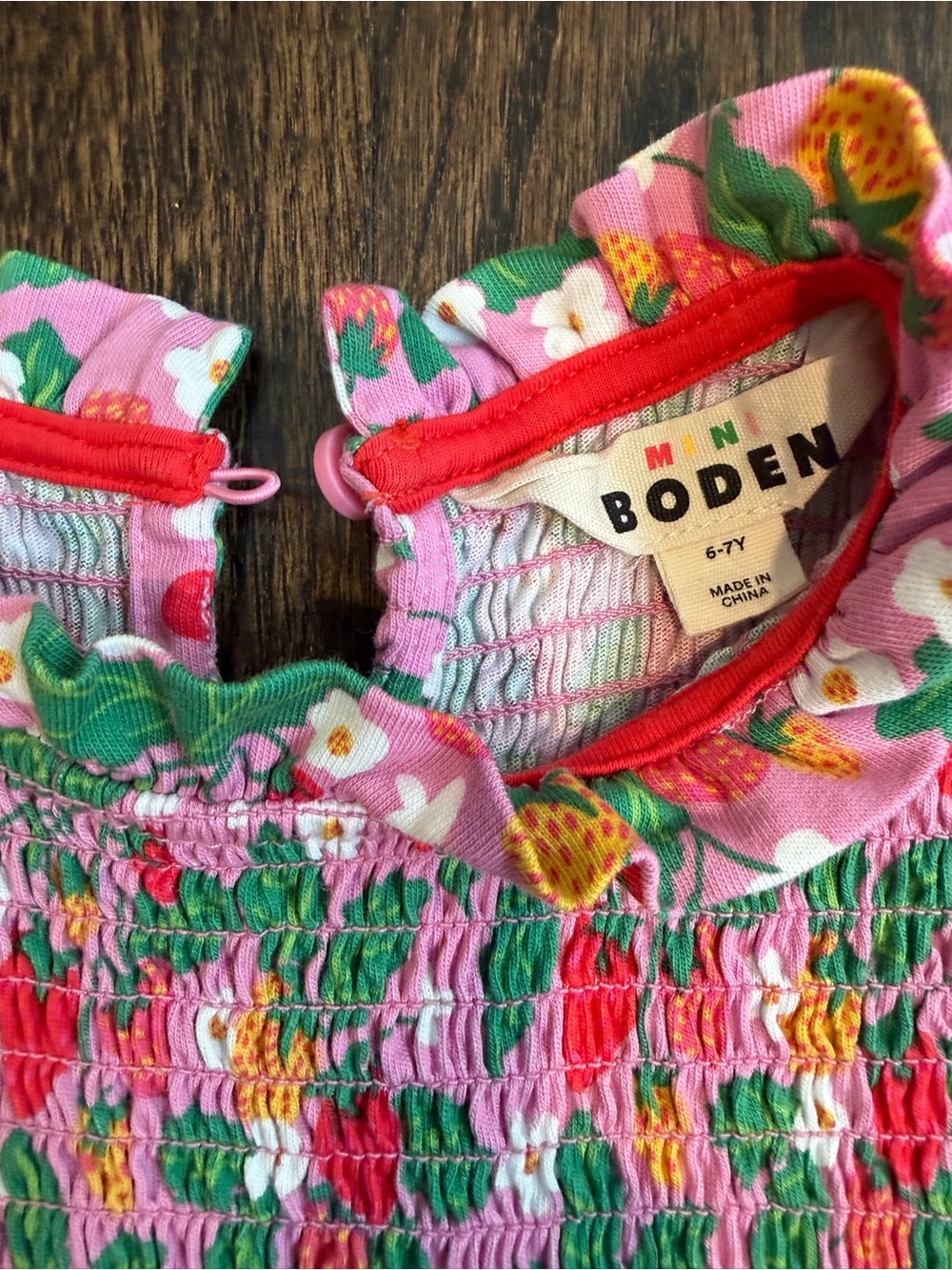 NWOT Mini Boden dress 6-7yrs - Picture 2 of 4
